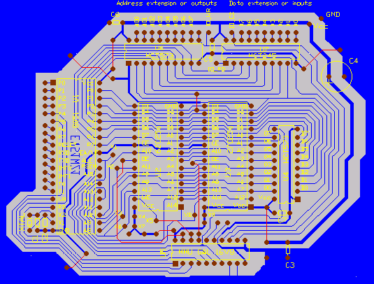 board's layout and assembly