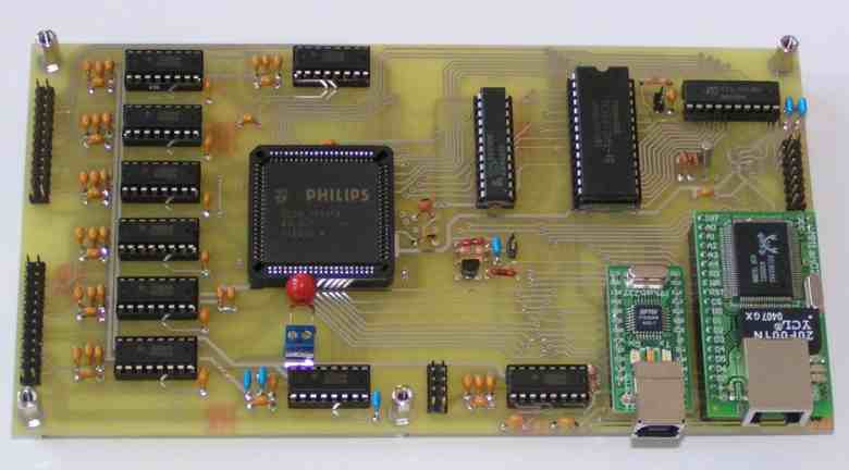 Assembled first prototype of PL_DAQ